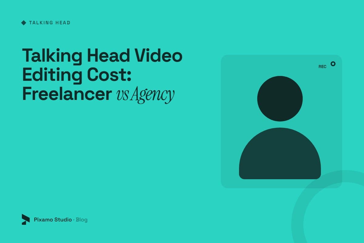 Talking Head Video Editing Cost: Freelancer vs Agency (2026)